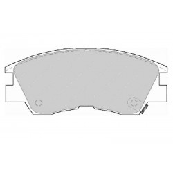 Disk brake pads FTH 556 (EGT 321461)