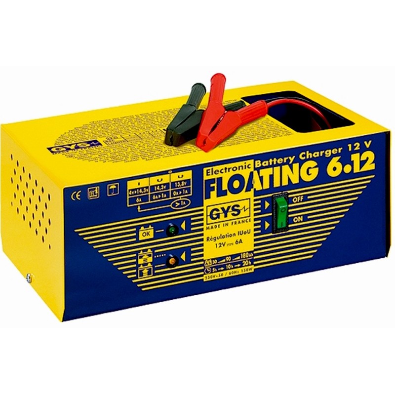 Battery charger GYS-FLOATING-6.12