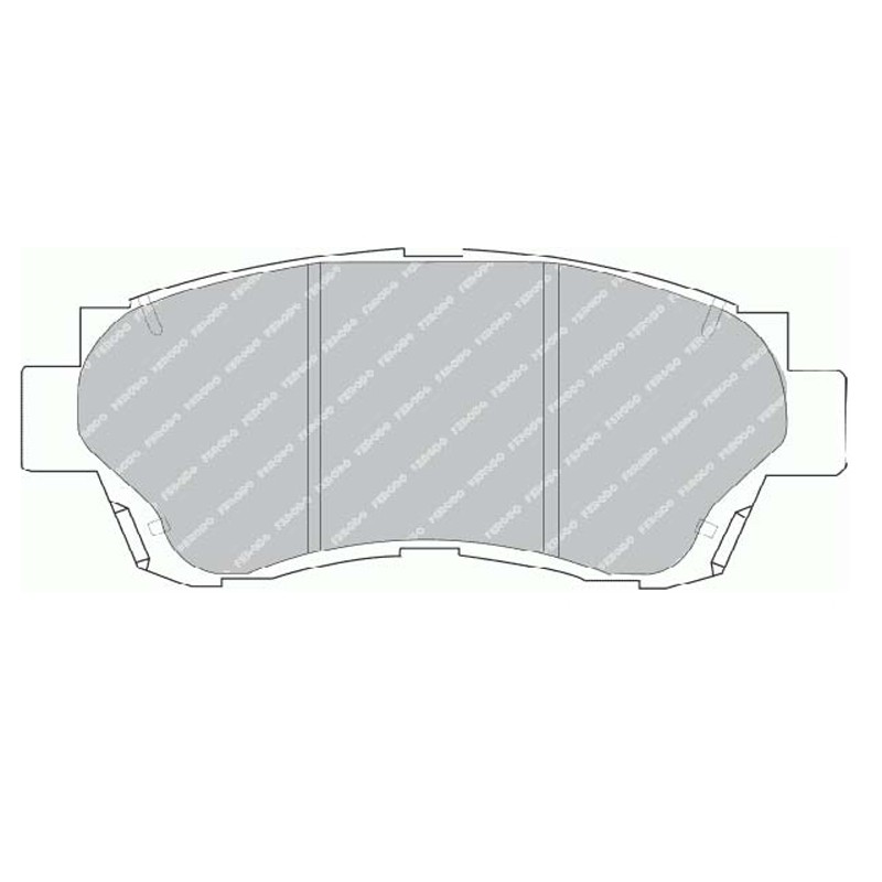 Disk brake pads FTH 868 (EGT 321486)