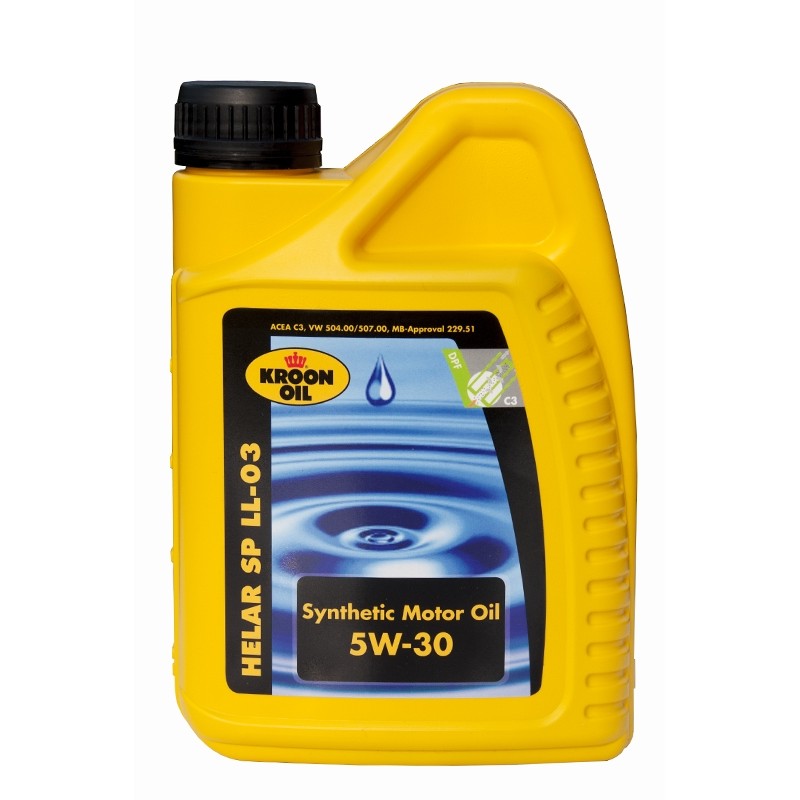 Полностью синтетическое моторное масло KROON OIL Helar SP 5W/30 (1 ltr.)