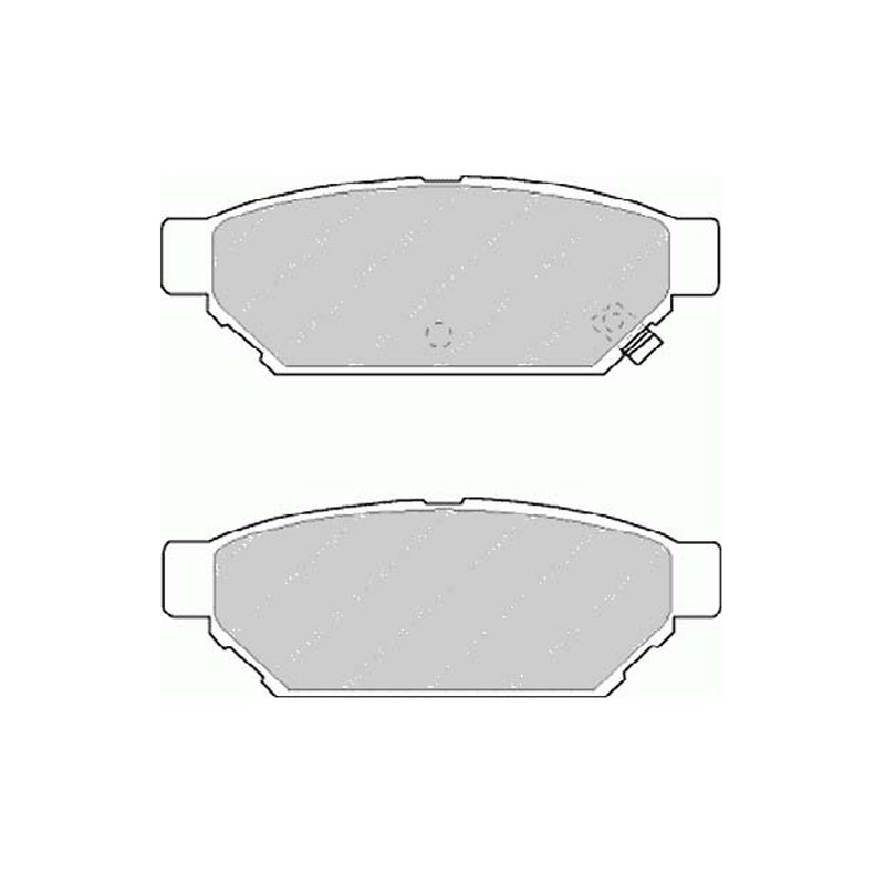 Disk brake pads FTH 1013 (EGT 321550)