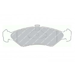 Disk brake pads EGT 321557