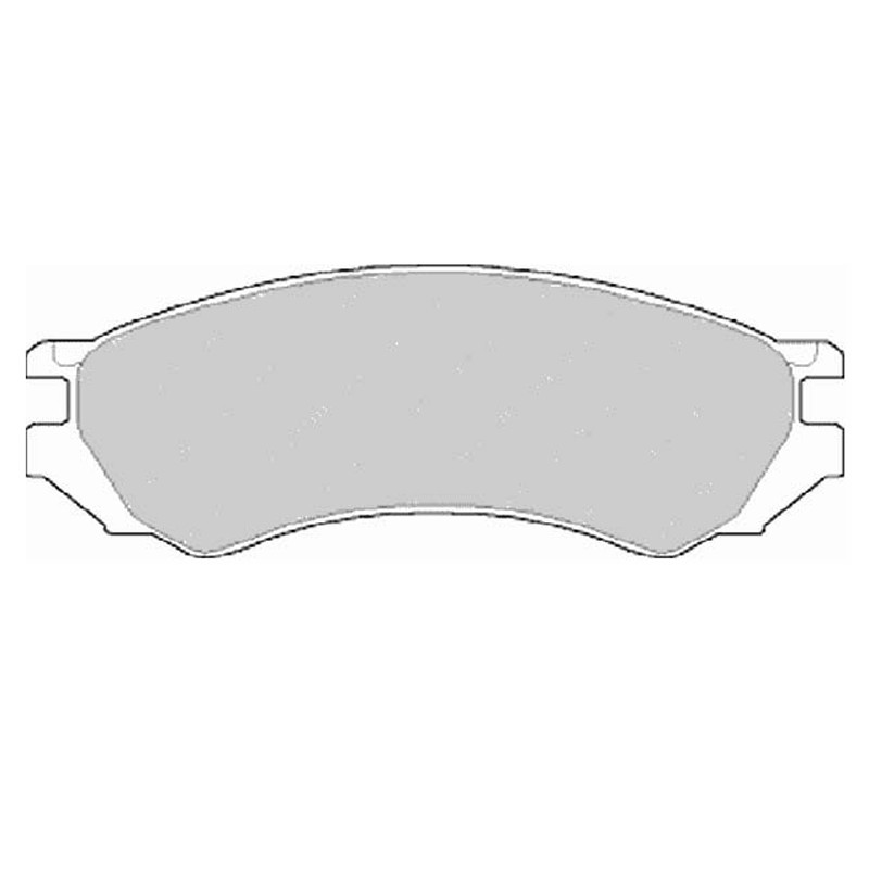 Disk brake pads FTH 667 (EGT 321456)