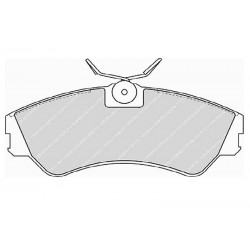 Disk brake pads FTH 785 (EGT 321395)