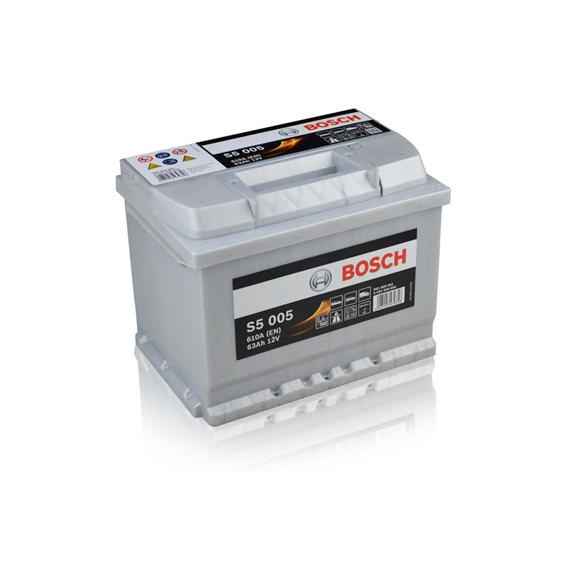 BOSCH S5005 (563400610) 63Ah battery