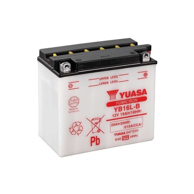 YUASA YB16L-B (51911) 20Ah (C20) battery