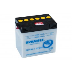DYNAVOLT D60-N30L-A (53030) 28Ah akumuliatorius
