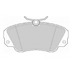 Disk brake pads EGT 321542