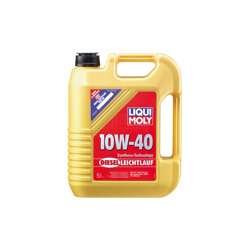 Diesel motor oil SAE 10W-40 DIESEL LEICHTLAUF LIQUI MOLY 1387