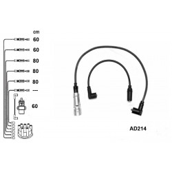 Ignition leads set PVL-AD214