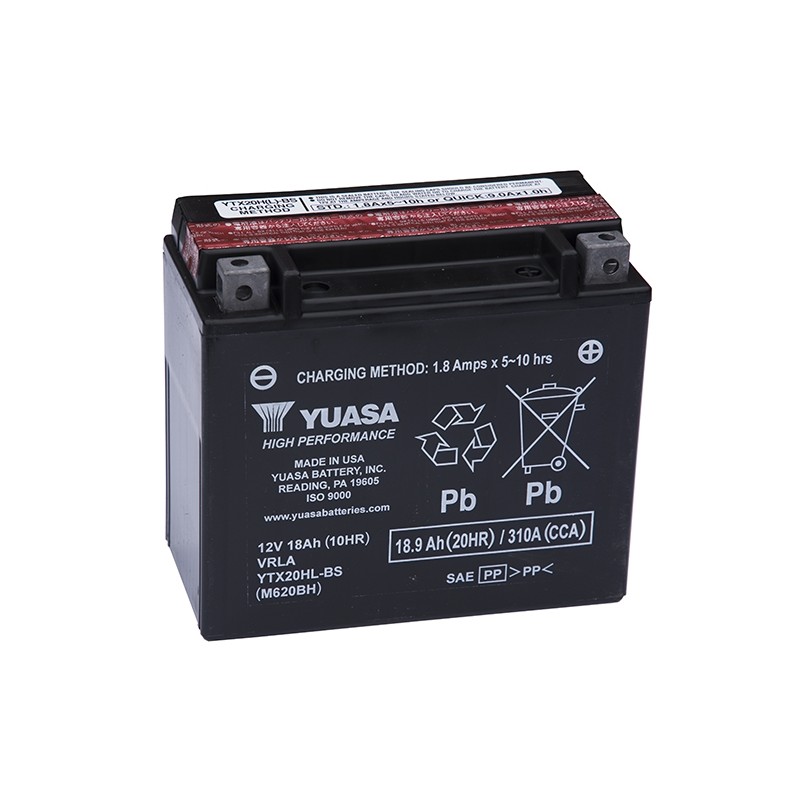 YUASA YTX20HL-BS 18.9Ач (C20) аккумулятор