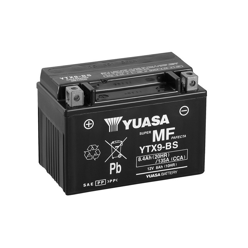 YUASA YTX9-BS 8.4Ah (C20) battery