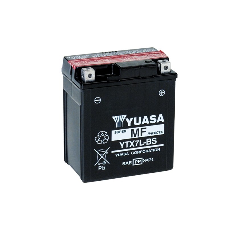 YUASA YTX7L-BS 6.3Ah (C20) akumuliatorius