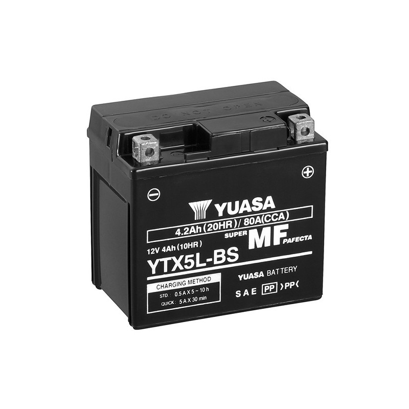 YUASA YTX5L-BS 4.2Ah (C20) akumuliatorius