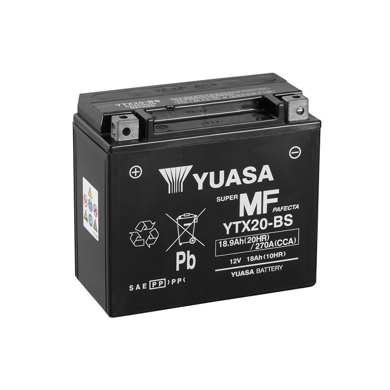 YUASA YTX20-BS 18.9Ач (C20) аккумулятор