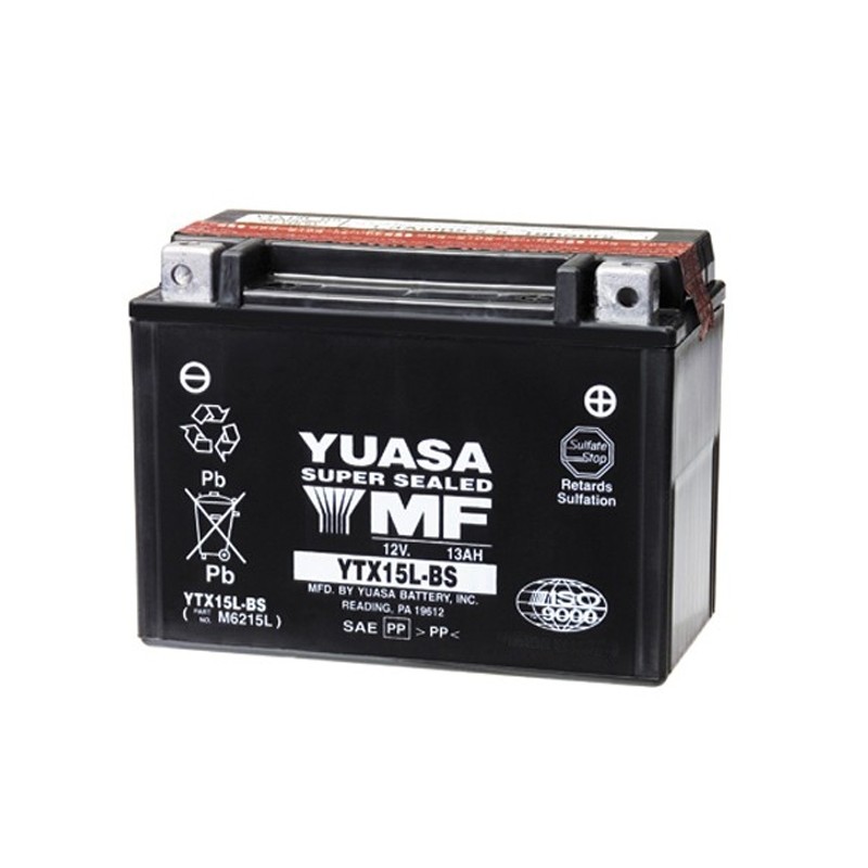 YUASA YTX15L-BS 13.7Ач (C20) аккумулятор