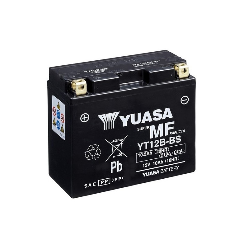 YUASA YT12B-BS 10.5Ач (C20) аккумулятор