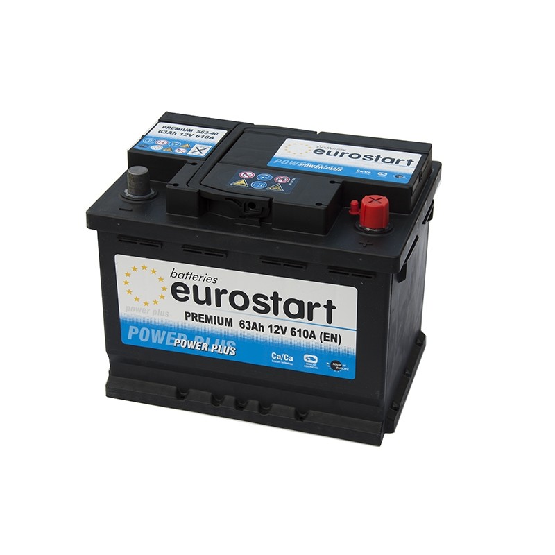 EUROSTART PREMIUM 56340 (563400061) 63Ah battery