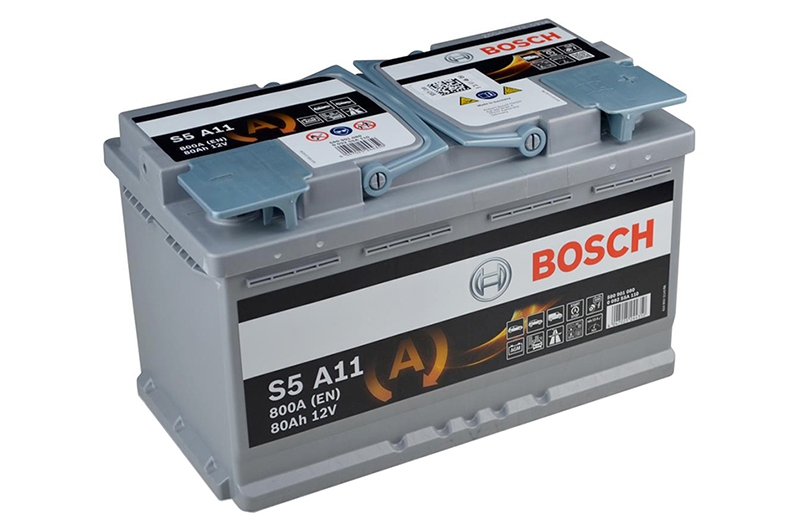 BOSCH batterie auto AGM 800A 80Ah
