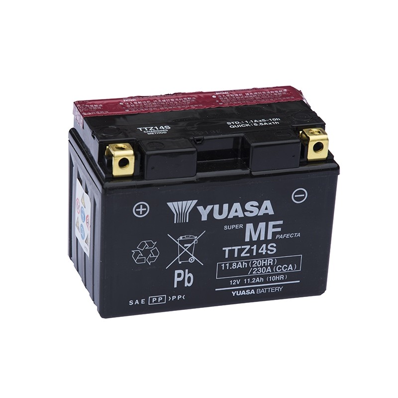 YUASA TTZ14-BS 11.2Ач аккумулятор