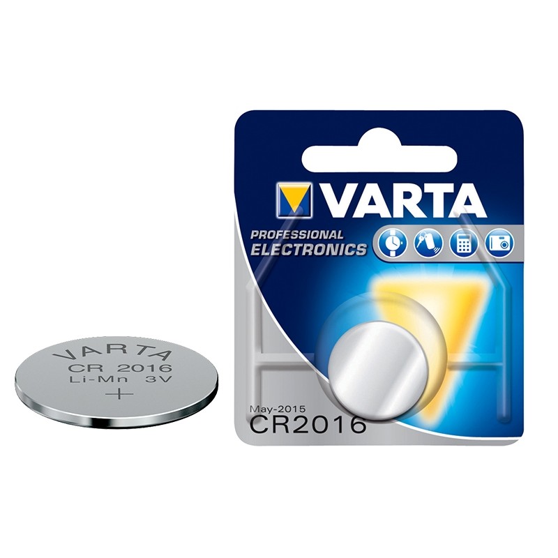 VARTA CR2016 ELECTRONICS battery for remote control