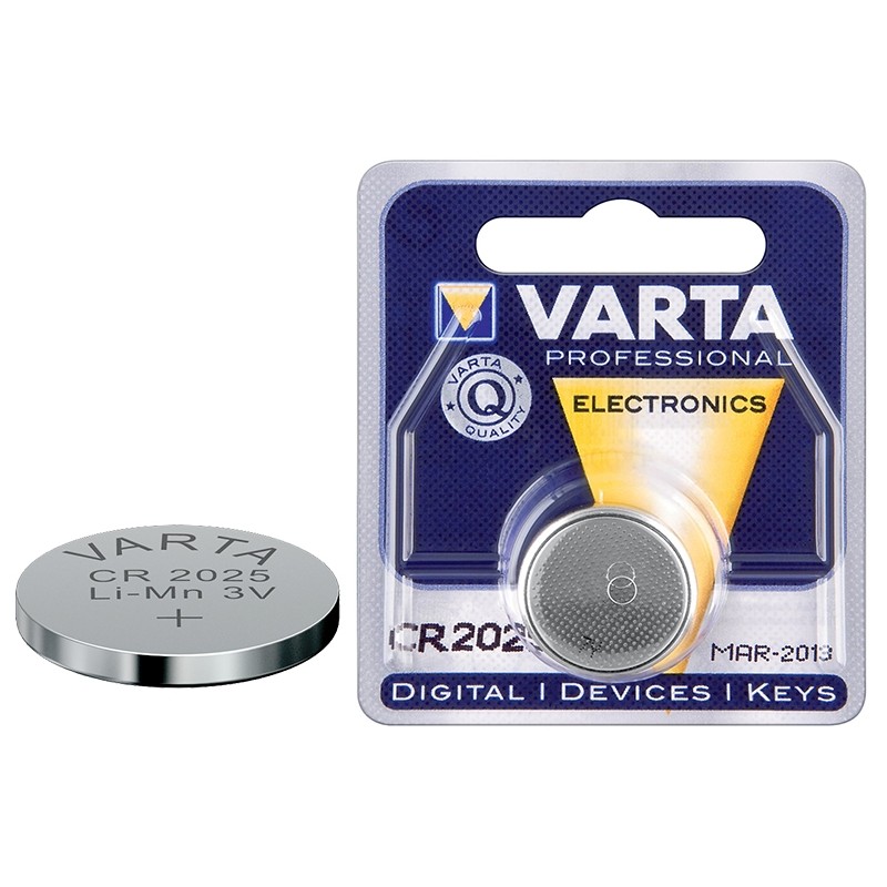 VARTA CR2025 ELECTRONICS battery for remote control