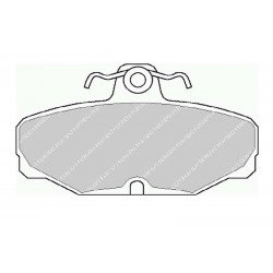 Дисковые тормозные колодки EGT 321435