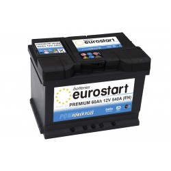 EUROSTART PREMIUM 56049 (560409054) 60Ah battery