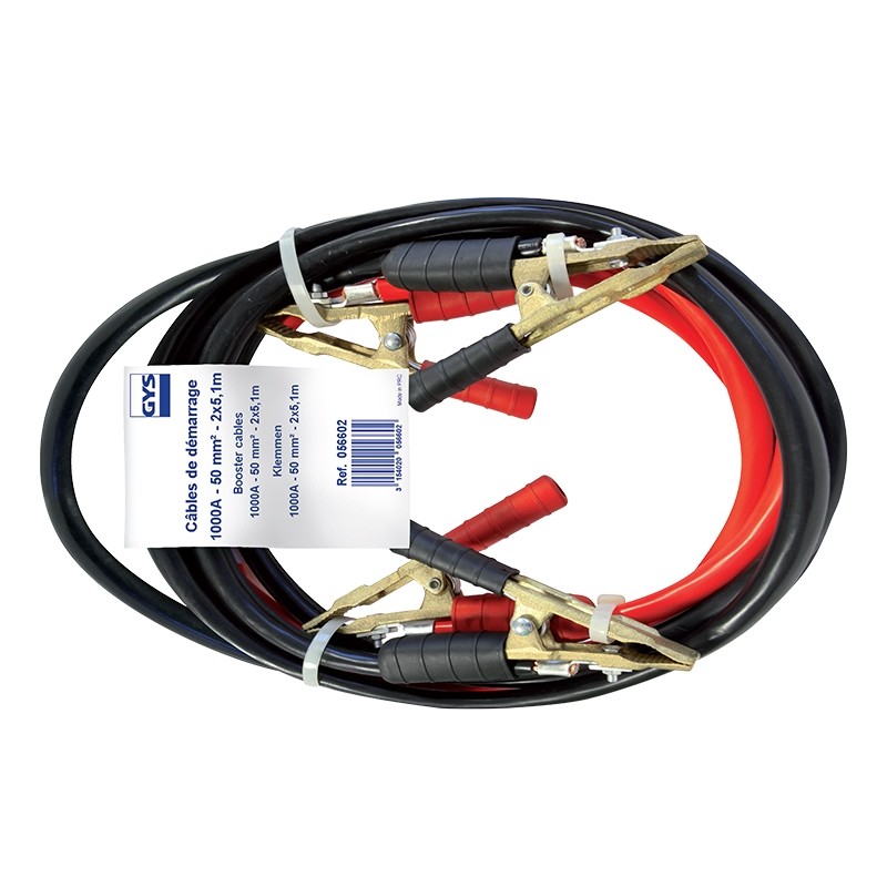 Jumper cables professional GYS (1000A /50mm²-5.1m) PRO