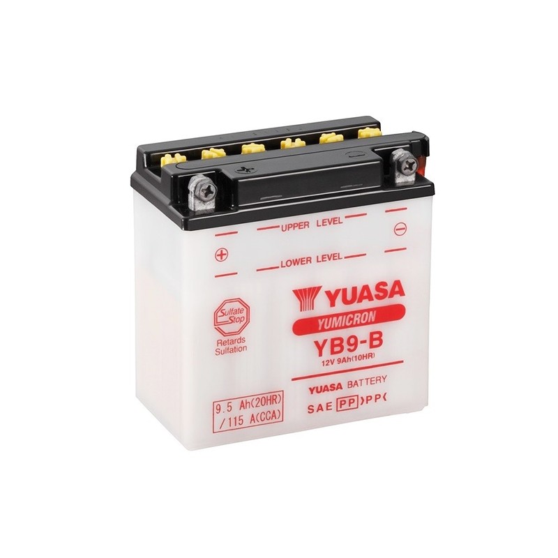 YUASA YB9-B (50914) 9.5Ah (C20) аккумулятор