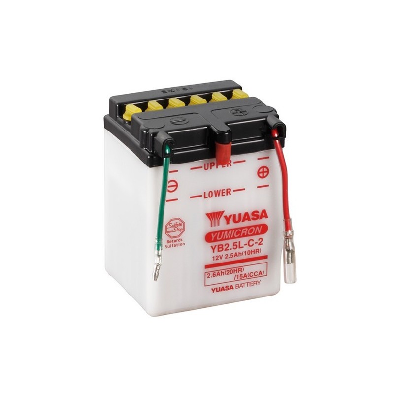 YUASA YB2.5L-C-2 2.6Ah (C20) akumuliatorius