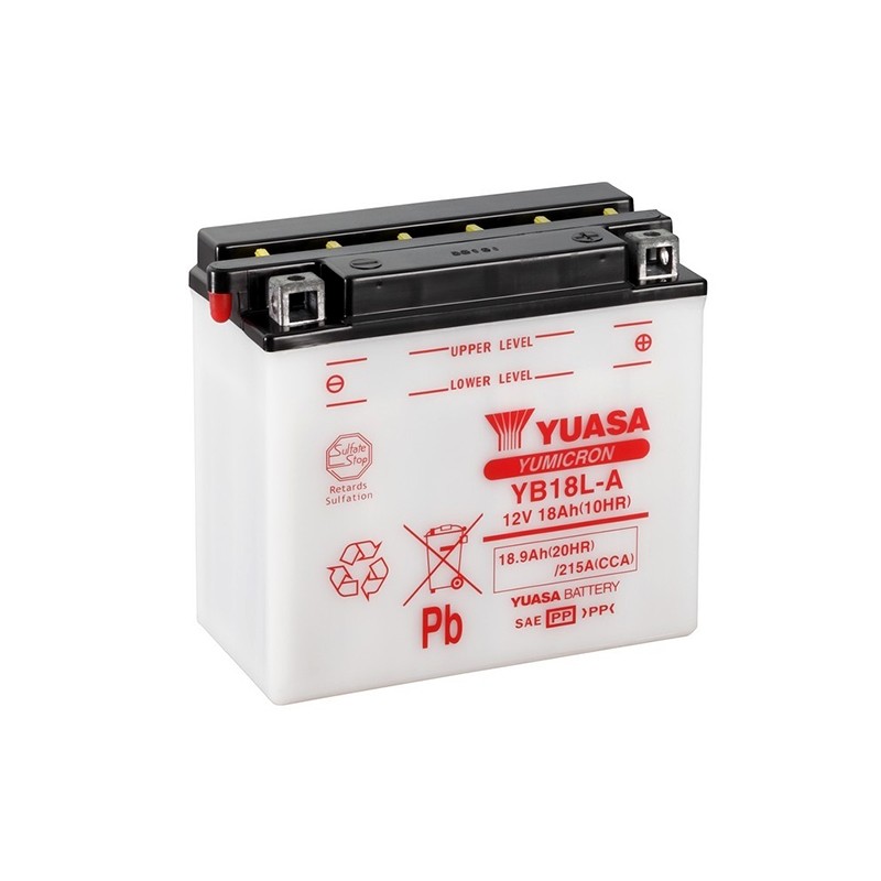 YUASA YB18L-A (51815) 18.9Ah (C20) аккумулятор