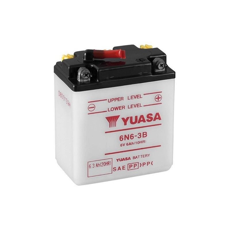 YUASA 6N6-3B (00611) 6.3Ah (C20) аккумулятор