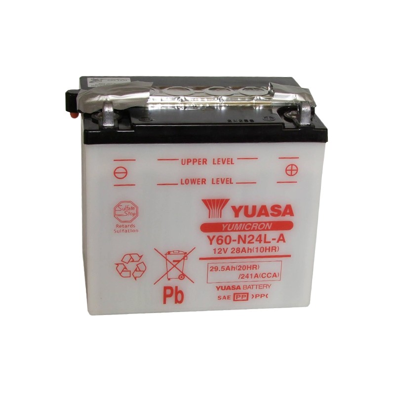 YUASA Y60-N24L-A 29.5Ah (C20) аккумулятор