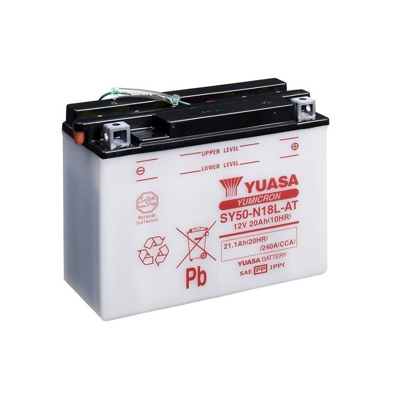 YUASA SY50-N18L-AT 21.1Ah (C20) аккумулятор