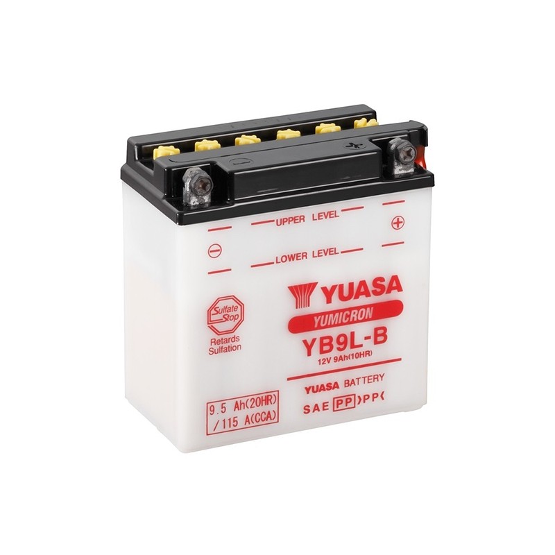 YUASA YB9L-B (50915) 9.5Ah (C20) battery