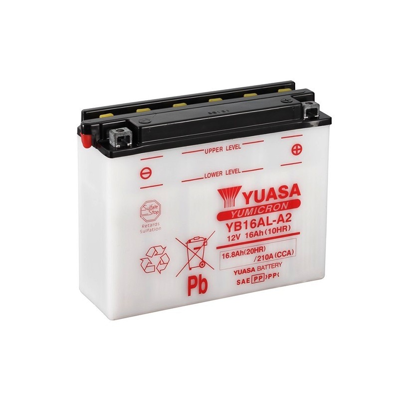 YUASA YB16AL-A2 (51616) 16.8Ah (C20) аккумулятор