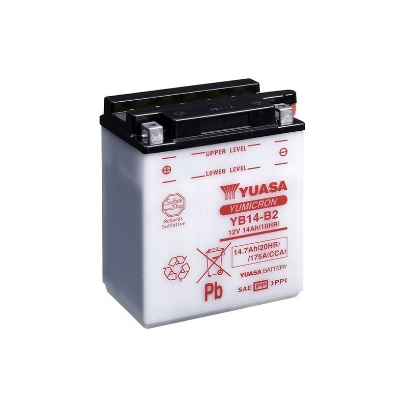 YUASA YB14-B2 (51414) 14.7Ah (C20) аккумулятор