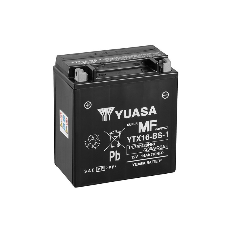 YUASA YTX16-BS-1 (51401) 14.7Ah (C20) аккумулятор