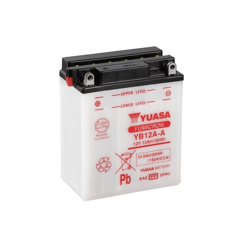YUASA YB12A-A (51211) 12.6Ah (C20) аккумулятор