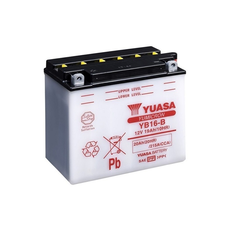 YUASA YB16-B (51912) 20Ah (C20) akumuliatorius