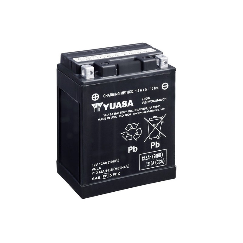 YUASA YTX14AH-BS 12.6Ah (C20) battery