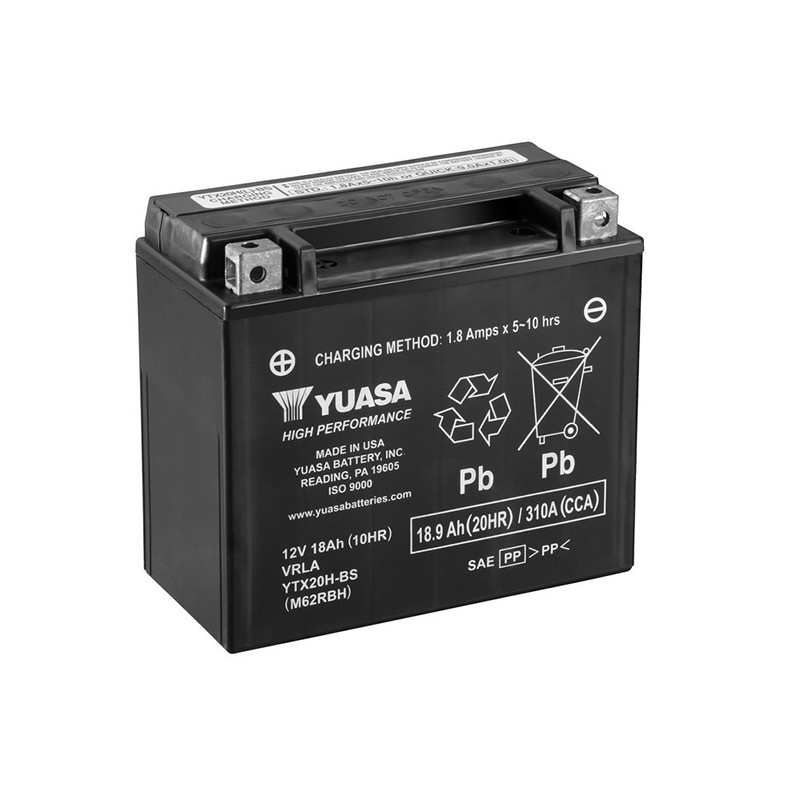 YUASA YTX20H-BS 18.9Ah (C20) akumuliatorius