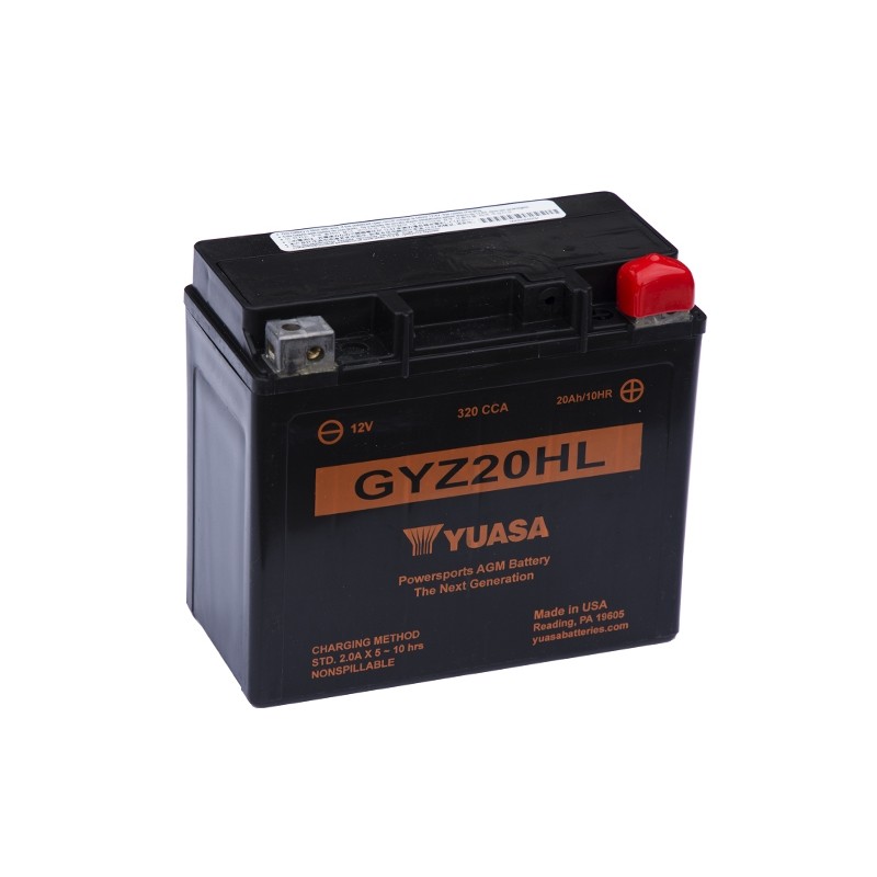 YUASA GYZ20HL 21.1Ah (C20) battery