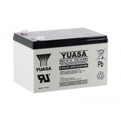 YUASA REC14-12 12В 14Ач AGM VRLA аккумулятор