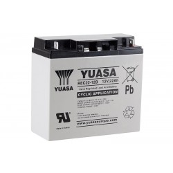 YUASA REC22-12B 12В 22Ач AGM VRLA аккумулятор