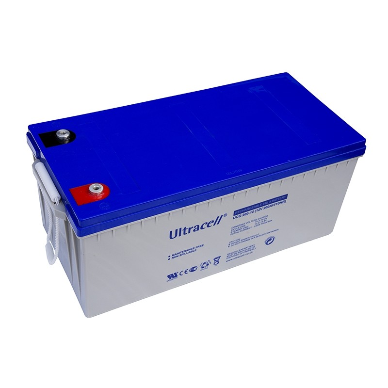 ULTRACELL 12V 208Ah GEL VRLA battery