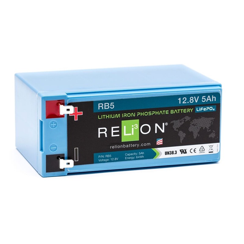 RELION RB5 Lithium Ion gilaus iškrovimo akumuliatorius