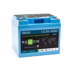 RELION RB40 Lithium Ion deep cycle battery