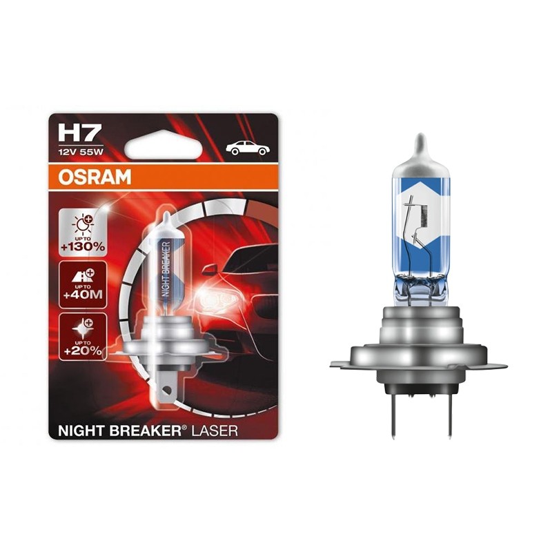 Headlight bulb OSRAM H7 64210NBL-01B Night breaker Laser (1 pcs.)